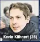  ??  ?? Kevin Kühnert (28)