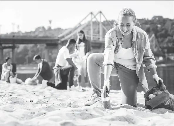  ?? GETTY IMAGES/ISTOCKPHOT­O ?? It’s easy to become more cynical as we age, but regaining a sense of idealism could be as simple as lending a hand to any number of worthwhile causes.