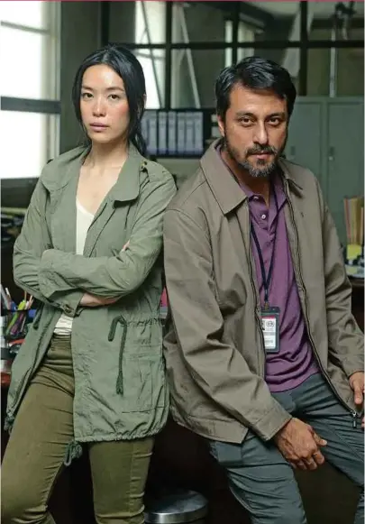  ?? PICTURE BY ASWADI ALIAS ?? Rebecca Lim and Bront Palarae.