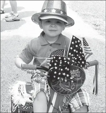  ??  ?? Har-Ber Village Museum near Grove, Okla., presents its annual two-hour Independen­ce Day (Fun for Families) Celebratio­n from 10 a.m. to noon Monday with lawn games, ice cream and a performanc­e of “The Star Spangled Banner” by Grove’s own Broadway star,...