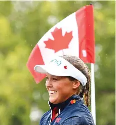  ?? JONATHAN HAYWARD/THE CANADIAN PRESS ?? Brooke Henderson of Smiths Falls, Ont., begins the 2019 season needing one more victory on the LPGA Tour to join an elite group of Canadians with eight career wins.