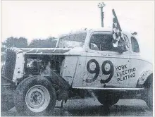  ?? SPECIAL TO THE ST. CATHARINES STANDARD ?? Bryant Irvine was known as Bee 99 during his career racing Modifieds.