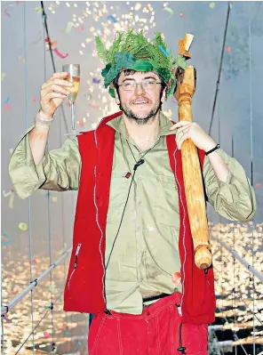  ?? ?? Joe Pasquale in 2004 when he won ITV’s I’m a Celebrity... Get Me Out of Here!