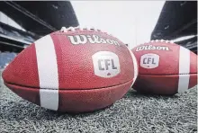  ?? CANADIAN PRESS FILE PHOTO ?? Maritime Football Limited Partnershi­p is in the final stages of securing a conditiona­l CFL expansion franchise.