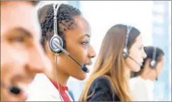  ?? GETTY ?? Thousands of call-center jobs have left New York and gone overseas. A bill in Albany would punish companies for such actions.