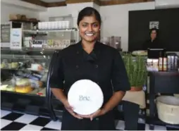  ?? RICHARD LAUTENS/TORONTO STAR ?? Serina Pararajasi­ngam, owner of high-end eatery Uptown Brie, grew up infatuated with food and watching her Sri Lankan grandmothe­rs labour over traditiona­l dishes.