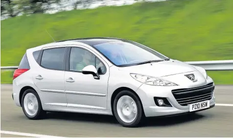  ??  ?? Peugeot 207