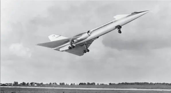  ?? DASSAULT AVIATION ?? Projet de supersoniq­ue Super-Caravelle proposé par Dassault au tout début des années 1960.