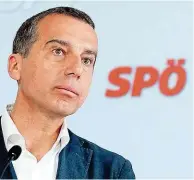  ??  ?? SPÖ- Chef Kern kritisiert den Umgang der Regierung mit der parlamenta­rischen Opposition.   