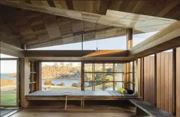 ??  ?? Captain Kelly’s Cottage at “Waterview,”, Bruny Island, Tasmania (2016). Photograph: Trevor Mein