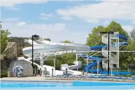  ?? DAVID SHAROS/BEACON-NEWS ?? Phillips Park Family Aquatic Center in Aurora will not open this year due to a shortage of lifeguards.