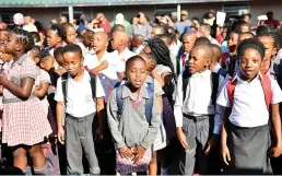  ?? ?? Former president Kgalema Motlanthe laments the state of our education system that is failing our black and coloured children.