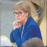  ??  ?? First Minister last week