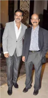  ??  ?? DR. RAMAKANTA PANDA
WITH CLOSE FRIEND AKSHAY KUMAR