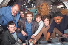  ?? JONATHAN OLLEY ?? It hasn’t been such smooth sailing for the team behind the much-anticipate­d and still-untitled Han Solo anthology movie planned for next summer.