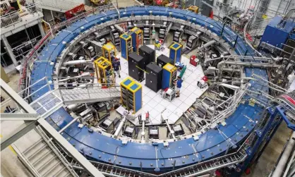  ?? Photograph: Reidar Hahn/UPI/REX/Shuttersto­ck ?? Fermilab in Illinois, announced a new measuremen­t of the ‘magnetic moment’ of the muon – one of the universe’s elementary particles.