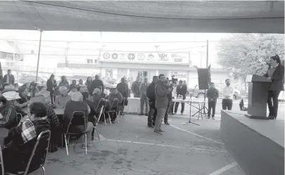  ?? ANTONIO HERNÁNDEZ ?? Priistas de Tamaulipas celebraron los 90 años del partido.