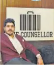  ?? PHOTO: HTCS ?? Dhruv Dutt, founder, The Counsellor