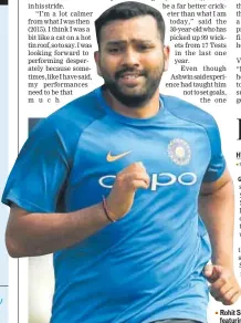  ?? AP ?? Rohit Sharma has little chance of featuring in the Galle Test.