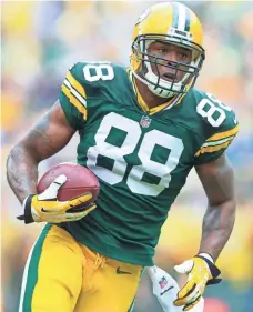  ?? JEFF HANISCH, USA TODAY SPORTS ?? Jermichael Finley retired in 2015 after he says he suffered five concussion­s in his football career.