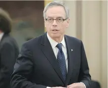  ?? SEAN KILPATRICK/ THE CANADIAN PRESS ?? Finance Minister Joe Oliver appeared before the Senate and House of Commons finance committees.