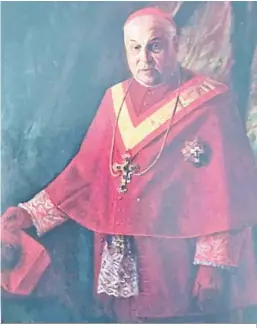 ?? ?? Monseñor Miralles, obispo de Palma de Mallorca.