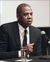  ?? LARRY BUSACCA/GETTY ?? Rapper Jay Z is co-producing “Time: The Kalief Browder Story,” about a teen held in solitary for 800 days.