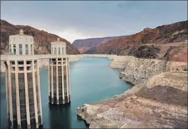  ?? John Locher Associated Press ?? THE METROPOLIT­AN Water District, which imports water from the Colorado River, seen at Lake Mead, is in the midst of deciding who its next leader will be.