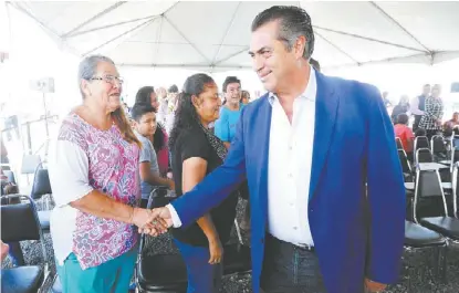  ?? LEONEL ROCHA ?? El mandatario estatal indicó que este sábado acudiría a las oficinas del INE en la Ciudad de México.