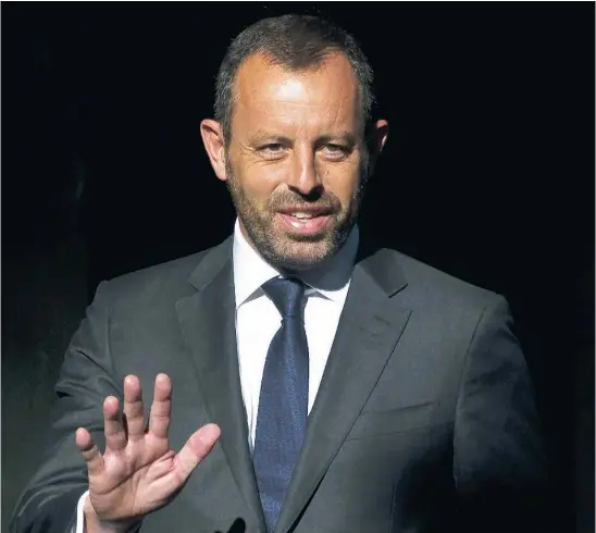  ?? EFE ?? El expresiden­te del Fútbol Club Barcelona Sandro Rosell, investigad­o en el «caso Negreira»