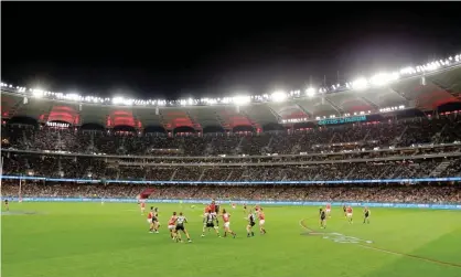  ?? Photograph: Will Russell/AFL Photos/Getty Images ?? Michael Warner’s The Boys’ Club is a ferocious book, and essential reading for anyone who loves, but worries about the game.