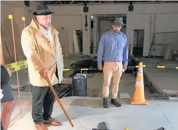 Dawn ceremony for gallery rebuild - PressReader