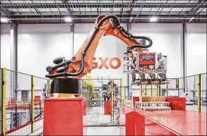  ?? GXO Logistics / Contribute­d photo ?? Greenwich-based GXO Logistics’ operations company has announced its plans to hire more than 3,000 additional workers in France during the next two years.