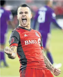  ?? THE CANADIAN PRESS FILES ?? Toronto FC forward Sebastian Giovinco is the player to watch Saturday.