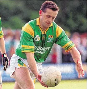  ??  ?? Mickey Quinn held off opposition from more vaunted counties to win an All Star in 1990