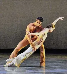  ?? Gene Schiavone ?? American Ballet Theatre’s Julie Kent, pictured with Marcelo Gomes, joins Houston Ballet as co-artistic director.