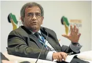  ?? Picture: TREVOR SAMSON ?? WHAT A RELIEF: Srinivasan Venkatakri­shnan, CEO of AngloGold Ashanti, which has returned to profit