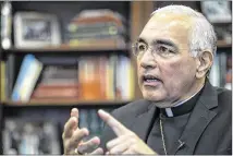  ?? RODOLFO GONZALEZ / AUSTIN AMERICAN-STATESMAN ?? Bishop Joe S. Vasquez, in his Feb. 15 commentary, called on the House of Representa­tives to “protect the human dignity of each person in this state.”