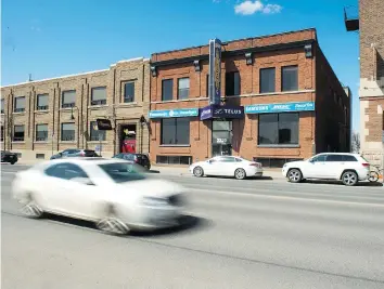  ?? BRANDON HARDER ?? The owner of the Regina Cartage Building on Dewdney Avenue, has filed an applicatio­n for its designatio­n as a heritage property. The building was constructe­d in 1911 for a wagon business.