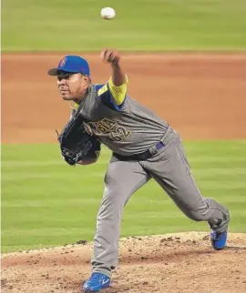  ?? | LYNNE SLADKY/ AP ?? Lefty Jose Quintana was outstandin­g against Team USA in the WBC.