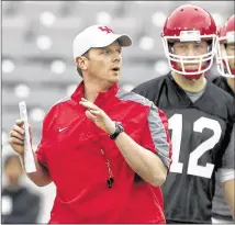  ?? THOMAS B. SHEA / ASSOCIATED PRESS ?? Major Applewhite received a five-year contract as Houston’s head coach and will lead the Cougars when they face San Diego State next Saturday in the Las Vegas Bowl.