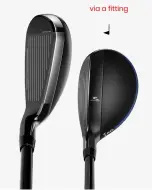  ??  ?? A 5-hybrid and 6-hybrid are also available via a fitting