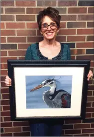  ?? Photo submitted ?? The Bella Vista Arts Council will honor Margi Maestri Tucker as the November Artist of the Month. Tucker has a great love of nature and the environmen­t, so many of her paintings reflect animals or nature.