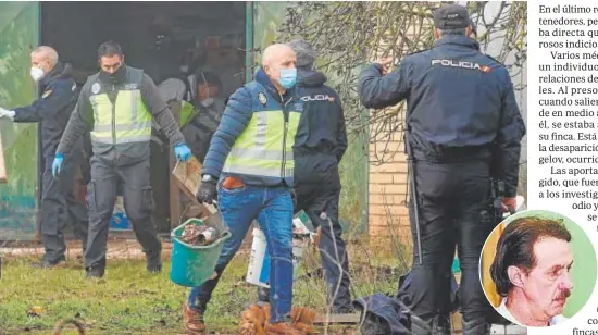  ?? // EFE ?? Registro en una de las propiedad de Ángel Ruiz, en diciembre del pasado año