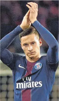  ?? FOTO: IMAGO ?? Schlägt bei Paris voll ein: Julian Draxler.