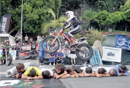  ?? ?? Trial Urbano trouxe muita adrenalina à Avenida Sá Carneiro.