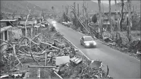  ??  ?? PUERTO RICO WERD IN SEPTEMBER 2017 ZWAAR GETROffEN DOOR ORKAAN MARIA.
(FOTO: DALLASNEWS.IMGIX.NET)