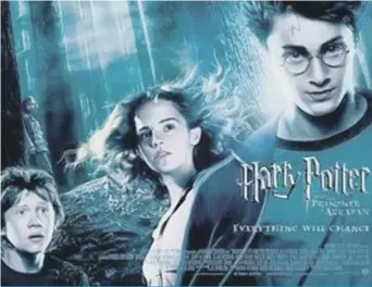  ??  ?? Harry Potter and the Prisoner of Azkaban