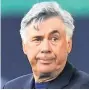  ??  ?? FACING CHARGES Everton boss Ancelotti