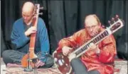  ?? YOUTUBE ?? Clem Alford has taught sitar to hundreds in the UK.